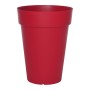 Pot Riviera 415356 Rond Rouge Plastique