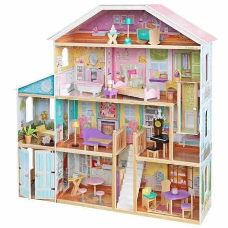 Casa de Muñecas Kidkraft Grand View Wooden 34 Piezas