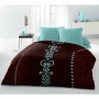 Housse de Couette HOME LINGE PASSION Chocolat 220 x 240 cm