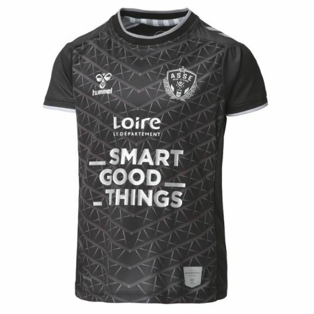 Camiseta de Fútbol de Manga Corta Hombre Hummel loire Negro