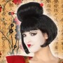 Perruques Geisha Brunette 111473