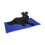 Alfombra para perros Nayeco 90 x 105 cm Azul Acrílico Gel refrigerante