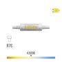 Lampe LED EDM 5,5 W 4000 K R7s 600 lm Linéaire Ø 1,5 x 7,8 cm