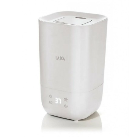 Humidificateur Ultrasonique à Diffuseur d'Arômes avec LED LAICA HI3015W Blanc 25 W 3,3 L