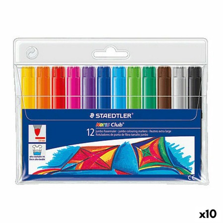 Ensemble de Marqueurs Staedtler Noris Club Multicouleur (10 Unités)