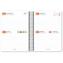 Agenda Centauro Soft Scolaire semainier A5 Multicouleur (5 Unités)