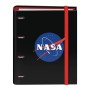 Carpeta de anillas DOHE Nasa Logo Negro Recambio (100 Hojas) A4