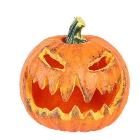 Figurine Décorative Citrouille Orange (21 x 17 cm)