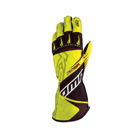 Gants OMP KS-2R M Jaune/Noir