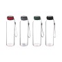 Bouteille d'eau Bergner ANYWHERE 550 ml Verre Borosilicaté