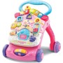 Tricycle Vtech Super Trotteur Parlant 2 En 1 Rose Rose