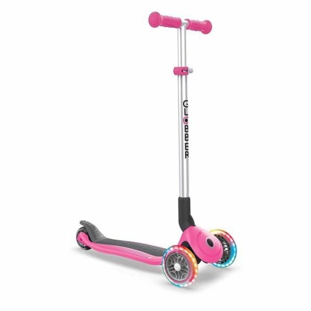 Patinete Scooter Globber Primo Foldable Lights Rosa