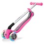 Patinete Scooter Globber Primo Foldable Lights Rosa