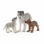 Set Animaux Sauvages Schleich  Loup Plastique