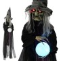 Pendentif de sorcière Halloween 119147 Noir (183 Cm)