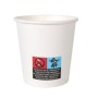 Set de Verres Algon Blanc Carton Produits à usage unique 120 ml