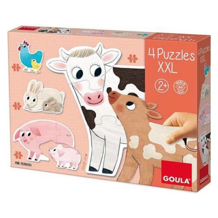 Puzzle Animaux XXL Diset 53175 (18 pcs)