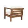 Conjunto de Mesa con 3 Sillones DKD Home Decor 130 x 69 x 65 cm Teca