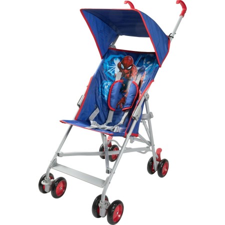 Carro de Paseo para Bebé Spiderman CZ10373 Azul Plegable