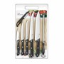 Set de Cuchillos Pradel Excellence 7416 Madera Acero Inoxidable