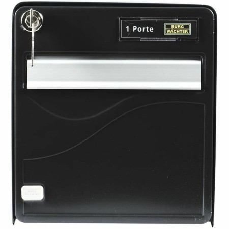 Boîte aux lettres Burg-Wachter  36,5 x 28 x 31 cm Noir Plastique