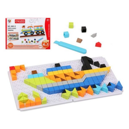 Puzzle Diy Traffic 6 In 1 118025 (248 pcs)