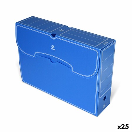 Caja de Archivo Grafoplas Azul A4 (25 Unidades)