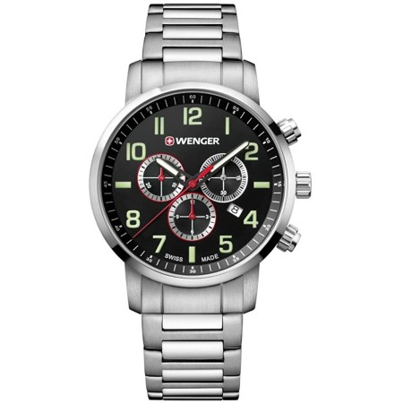 Montre Homme Wenger 01-1543-102 (Ø 44 mm)