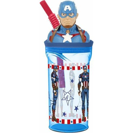 Botella The Avengers Invencible Force Captain America 360 ml
