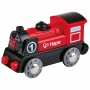 Train avec circuit Hape E3703 Rouge (Reconditionné A)