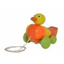 Juguete de bebé Eichorn quack quack Pato Madera (Reacondicionado C)