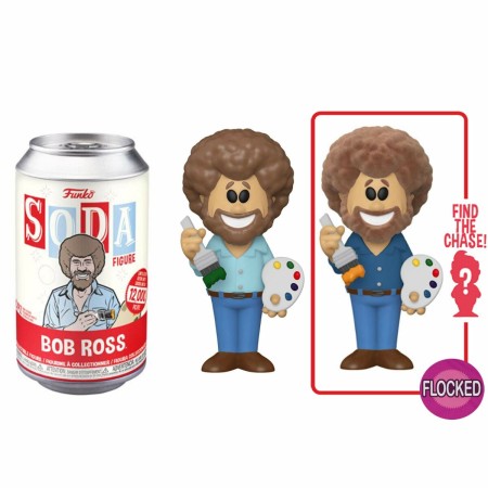 Muñeco Funko Pop! Soda: Bob Ross (Reacondicionado B)