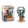 Figura de Acción Funko Pop! Star wars 402: the mandalorian with the child (Reacondicionado B)