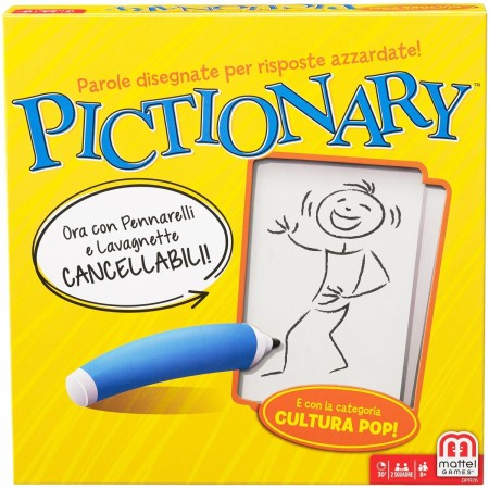 Jeu de société Mattel Pictionary (Reconditionné C)