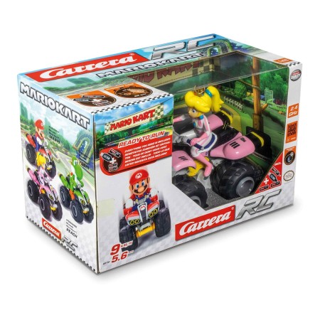 Coche Radio Control Princess Peach Carrera Mario Kart Rosa (Reacondicionado D)