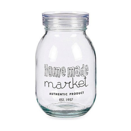 Boîte Market Transparent verre 1,8 L 13 x 20,8 x 13 cm