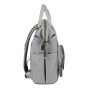 Bolso Cambiador de Pañales Béaba Wellington Gris