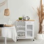 Meuble d'Appoint 75 x 48 x 87 cm Blanc