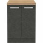 Meuble d'Appoint 60 x 51,6 x 85 cm Gris