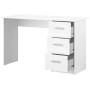 Bureau Parisot 121,2 x 74,3 x 55 cm Blanc