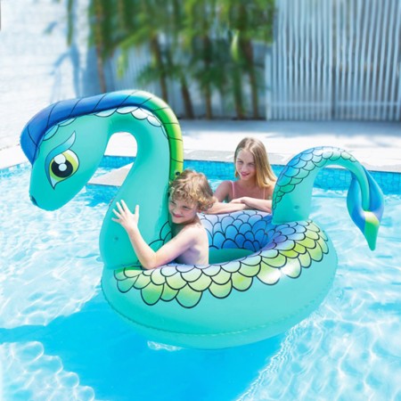 Personnage pour piscine gonflable Dragon Turquoise (161 X 109 x 95,5 cm)