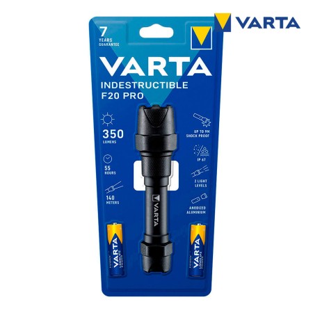 Linterna Varta 18710101421 Negro