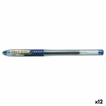 Stylo gel Pilot G1 Grip 0,32 mm Bleu (12 Unités)