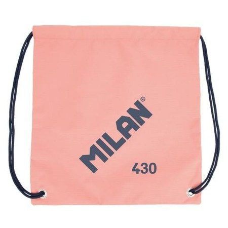 Sac à dos serré par des ficelles Milan Since 1918 42 x 34 x 0,7 cm Rose