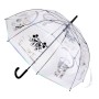 Parapluie Disney 100 Years Transparent 89 cm Noir