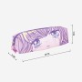 Estuche Escolar Otaku 20 x 5 x 5 cm Lila