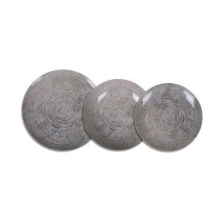 Set de Vajilla La Mediterránea Arzua 12 Piezas Gris