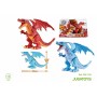 Figura de Acción Jugatoys Robo Alive Ferocius Roaring Dragon