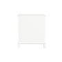 Table de Nuit DKD Home Decor 50 x 35 x 58 cm Corde Blanc Bleu ciel Blue marine Bois MDF