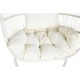 Fauteuil de jardin suspendu DKD Home Decor 94 x 100 x 196 cm Métal rotin synthétique Blanc